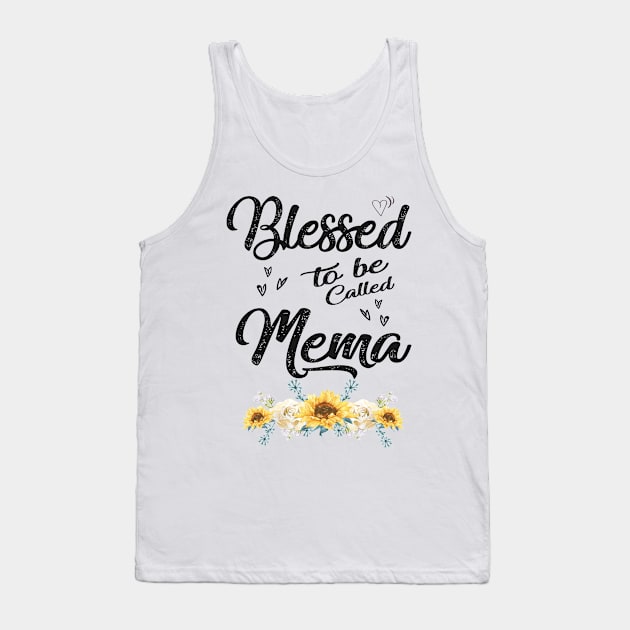 mema blessed to be called mema Tank Top by Bagshaw Gravity